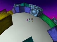 une photo d'Ã©cran de Tetrisphere sur Nintendo 64